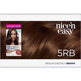 Clairol Nice N Easy Hair Colour Medium Chestnut Brown 5rb 1pack