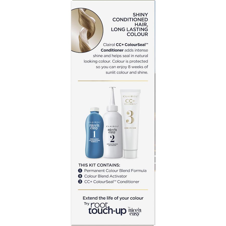 Clairol Nice N Easy Hair Colour Cool Beige Blonde 7cb 1pack