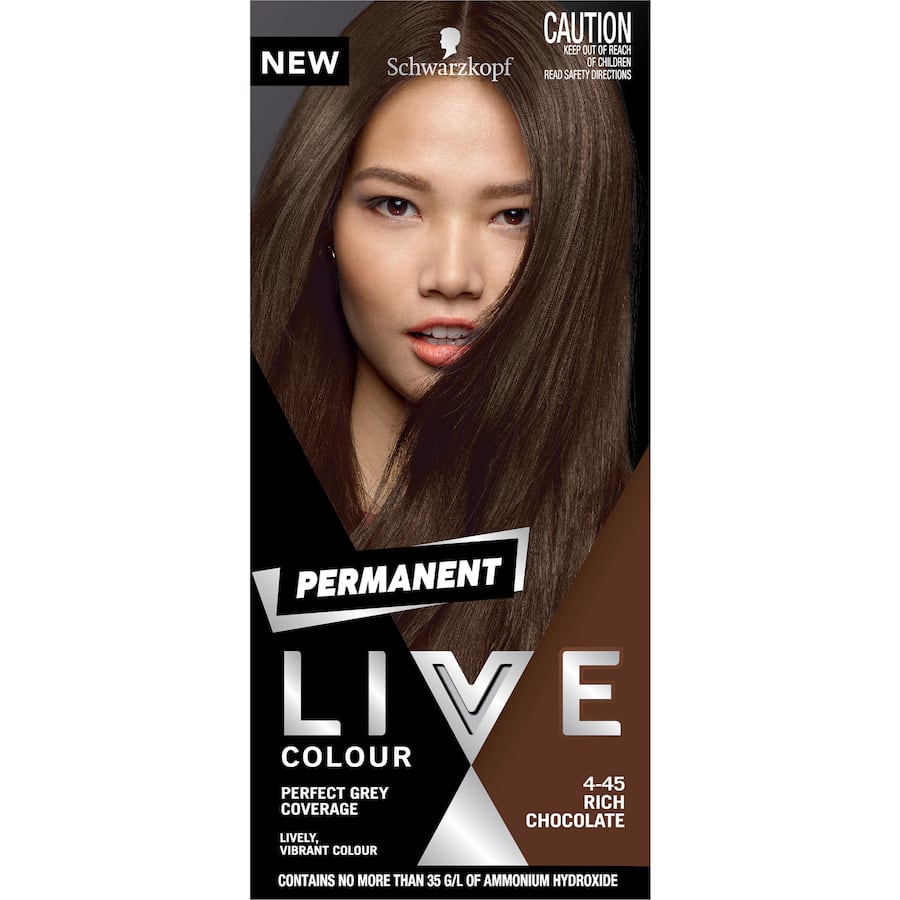 Schwarzkopf Live Colour Permanent Hair Colour Rich Chocolate 1pack