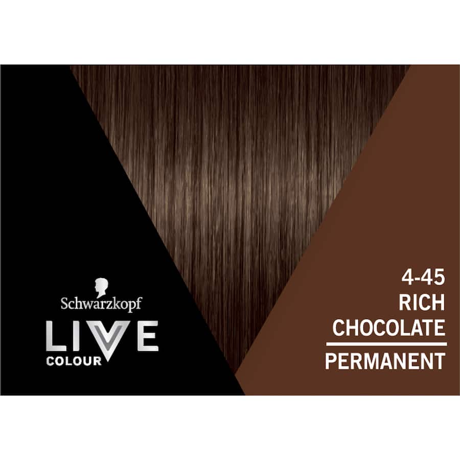 Schwarzkopf Live Colour Permanent Hair Colour Rich Chocolate 1pack