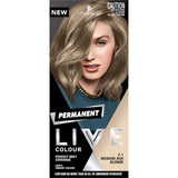 Schwarzkopf Live Colour Permanent Hair Colour Medium Ash Blonde 1pack