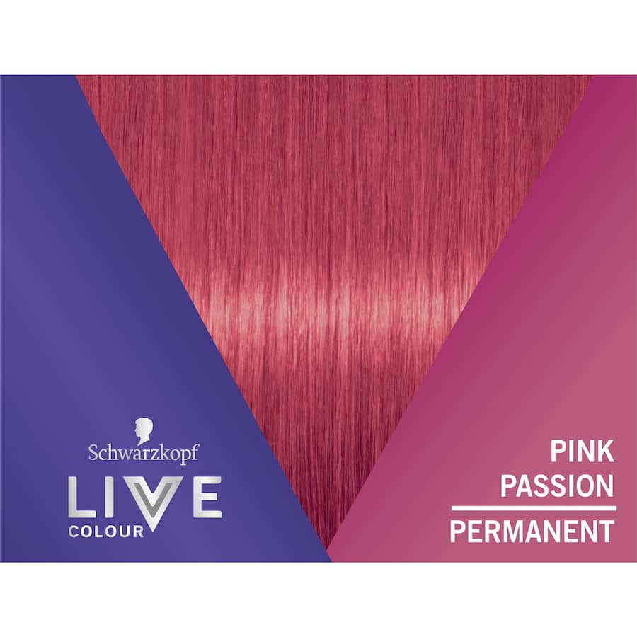 Schwarzkopf Live Colour Permanent Hair Colour Pink