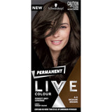 Schwarzkopf Live Colour Permanent Hair Colour Medium Brown 1pack