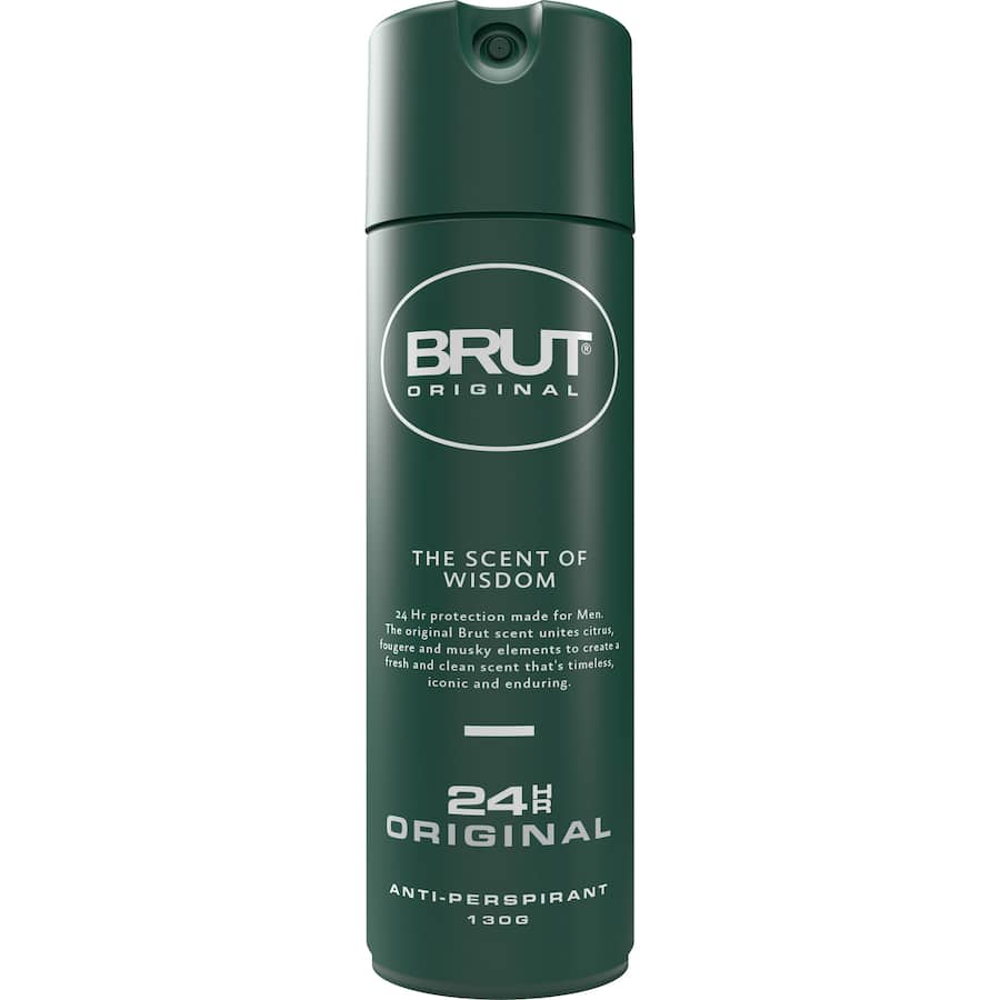 Brut Original Deodorant 24hr Antiperspirant 130g