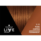 Schwarzkopf Live Colour Permanent Hair Colour Pure Copper 1pack