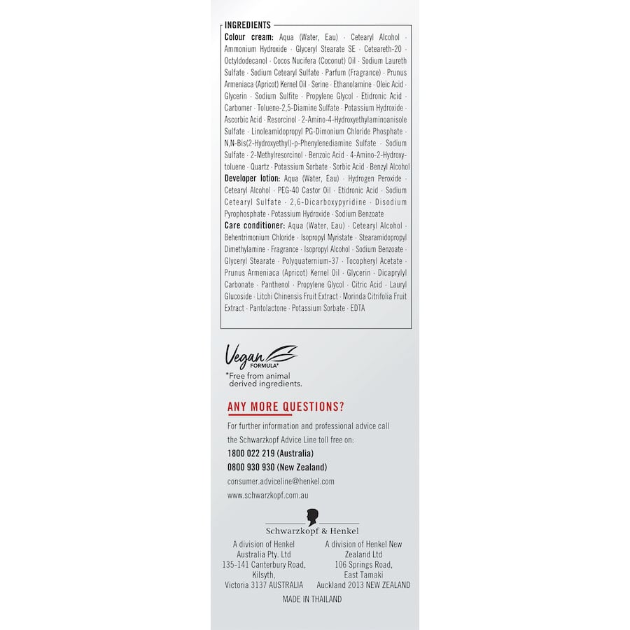 Schwarzkopf Live Colour Permanent Hair Colour Silver