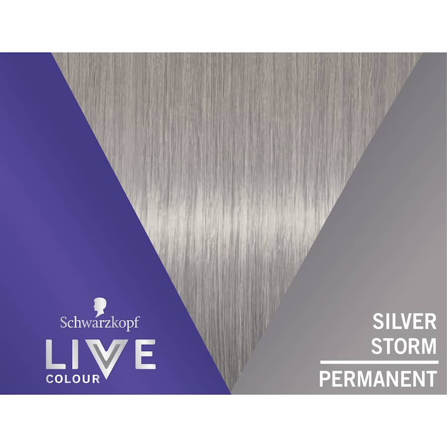 Schwarzkopf Live Colour Permanent Hair Colour Silver