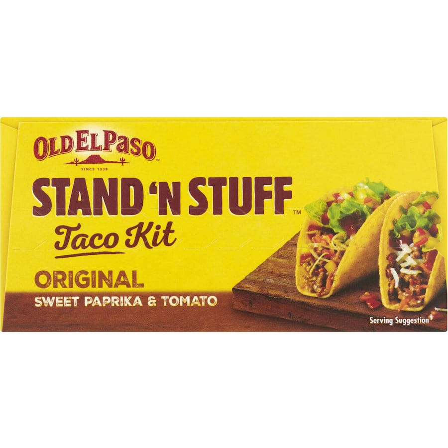 Old El Paso Stand & Stuff Kit Sweet Paprika & Tomato 10 pack 295g