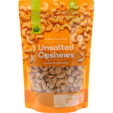 Woolworths Cashews Unsalted Resealable bag 250g