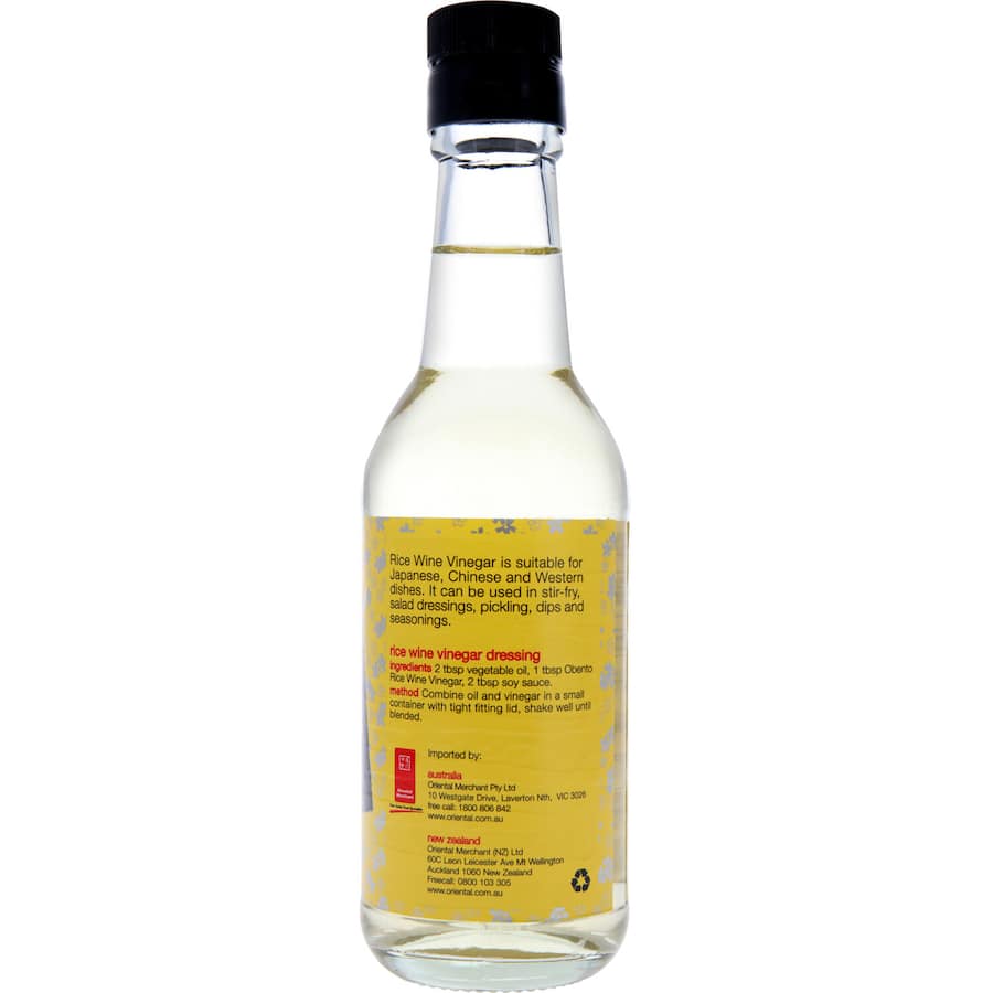 Obento Vinegar Rice Wine Bottle 250mL