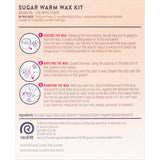 Veet Sugar Warm Wax Hair Removal Argan Oil Kit 360g