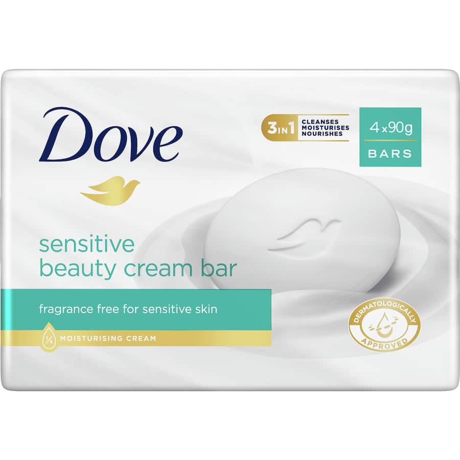 Dove Soap Bar Sensitive 4x90g