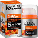 L'oreal Paris Men Expert Facial Moisturiser Hydra Energetic 50mL