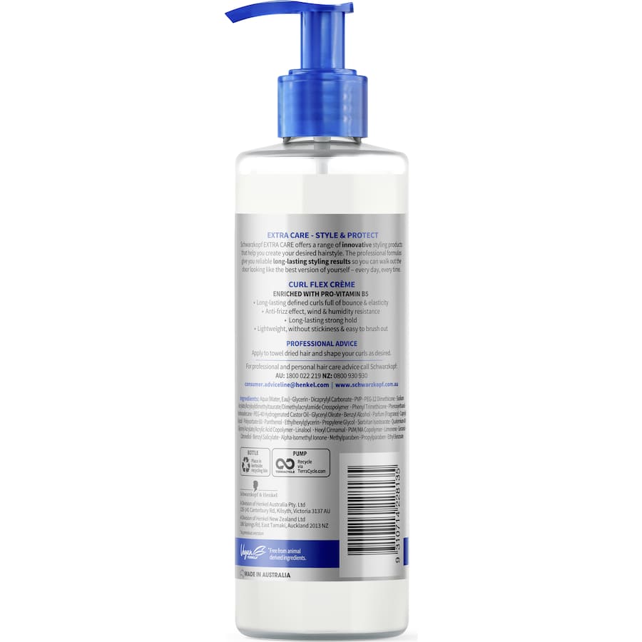 Schwarzkopf Extra Care Curl Flex Creme Strong Hold 200mL