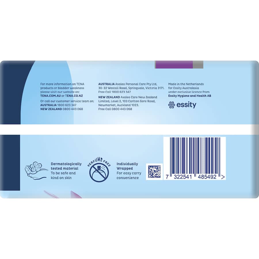 Tena Pads Mini Plus Long Length 16pack