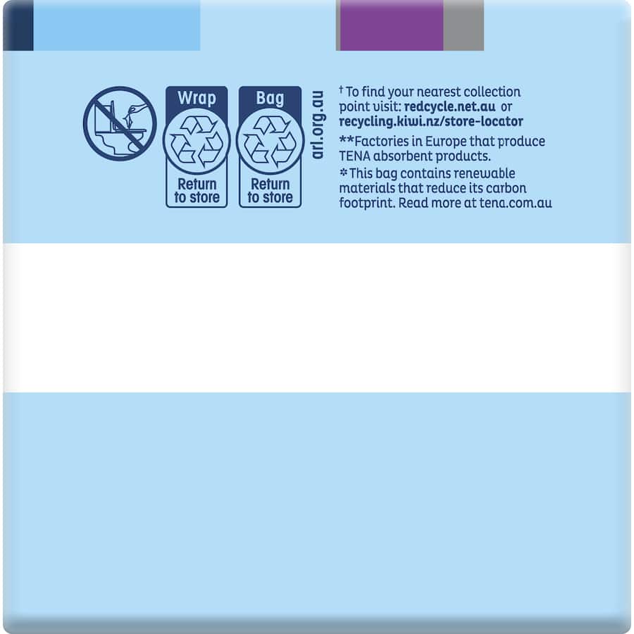 Tena Pads Mini Plus Long Length 16pack