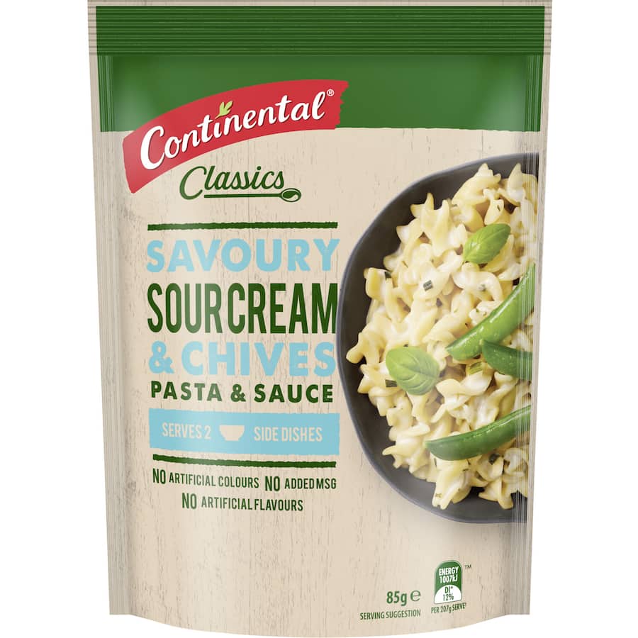 Continental Classics Pasta & Sauce Sour Cream & Chives 85g
