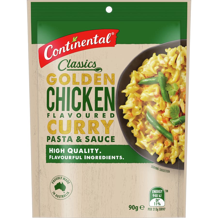 Continental Classics Pasta & Sauce Chicken Curry 90g