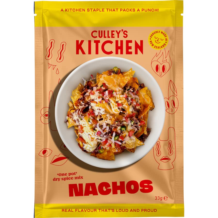 Culley's Kitchen Recipe Base Nachos Sachet 33g