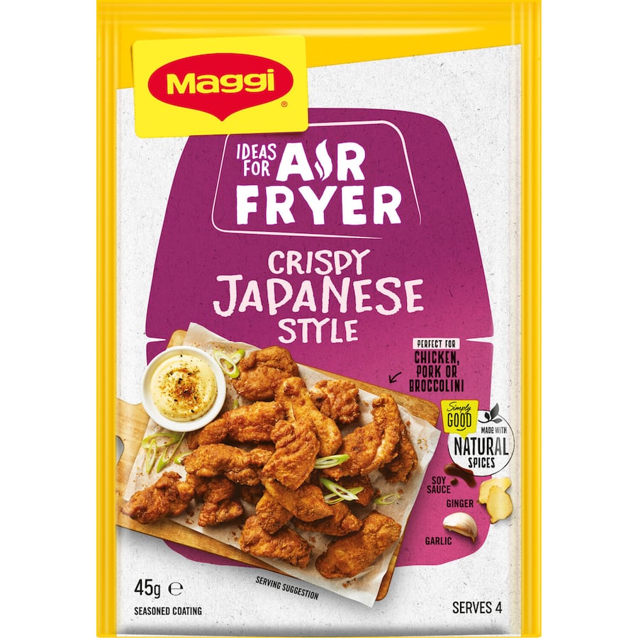 Maggi Air Fryer Seasoned Coating Crispy Japanese Style 45g
