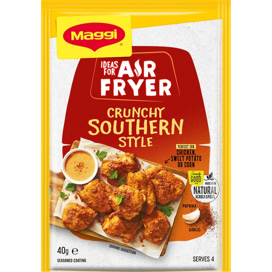 Maggi Air Fryer Seasoned Coating Crunchy Southern Style 40g