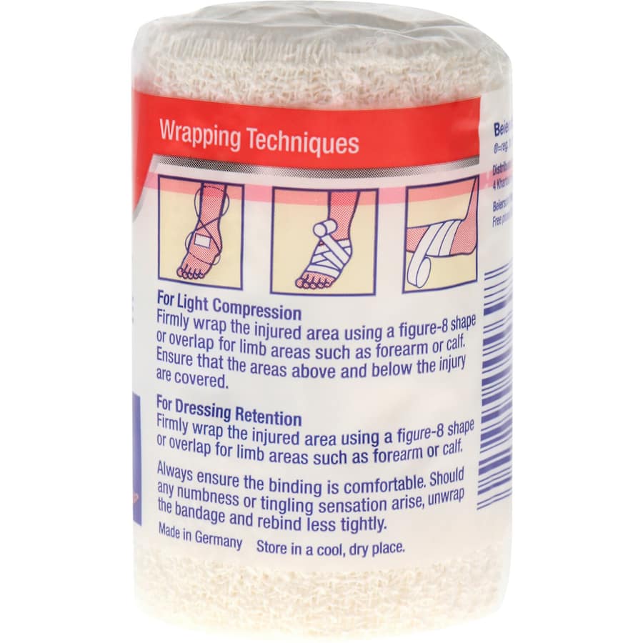 Elastoplast Bandage Medium Weight Crepe 7.5cm Wide 1.6m