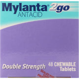 Mylanta 2go Antacid Double Strength 48pack