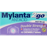 Mylanta 2go Antacid Double Strength 48pack