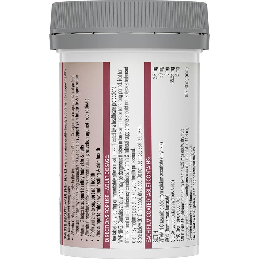 Swisse Hair Skin Nails Tablets 60s