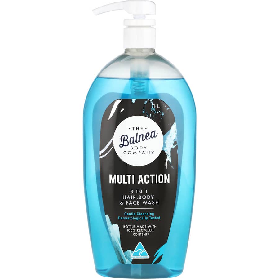 Balnea Mens Body Wash Multi Action 1L