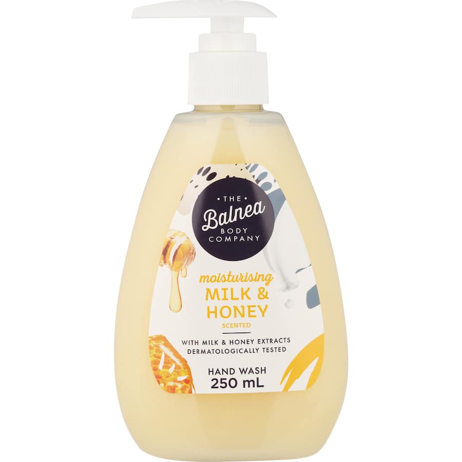 Balnea Hand Wash Milk & Honey 250mL