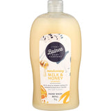Balnea Hand Wash Refill Milk & Honey 1L