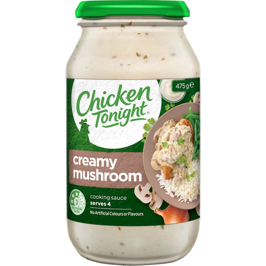 Chicken Tonight Cooking Sauce Creamy Mushroom 475g