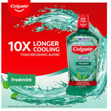 Colgate Plax Antibacterial Mouthwash Rinse Fresh Mint Value Pack 1L