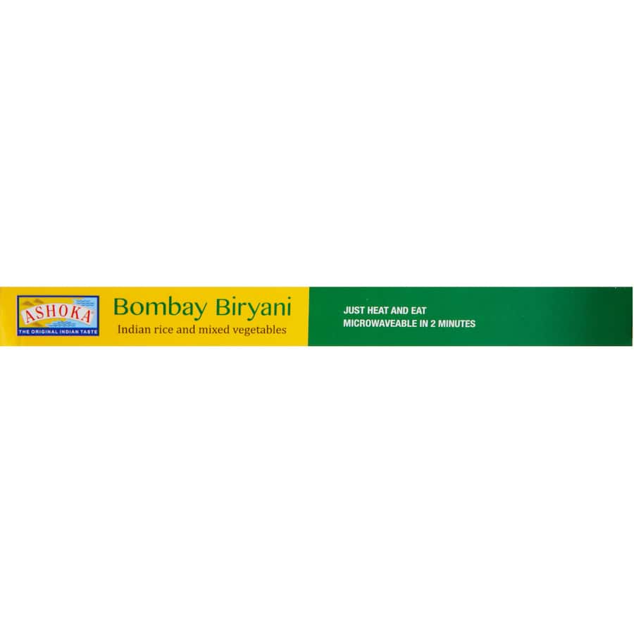 Ashoka Ready Meal Bombay Biryani Gluten Free Box 280g