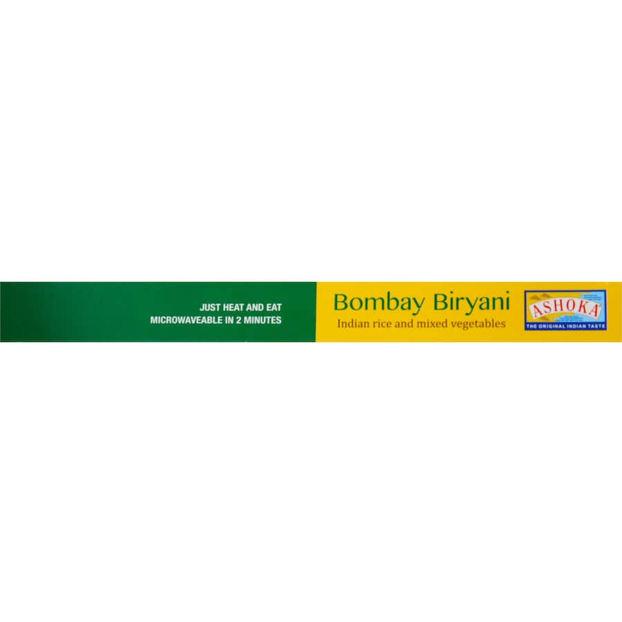 Ashoka Ready Meal Bombay Biryani Gluten Free Box 280g
