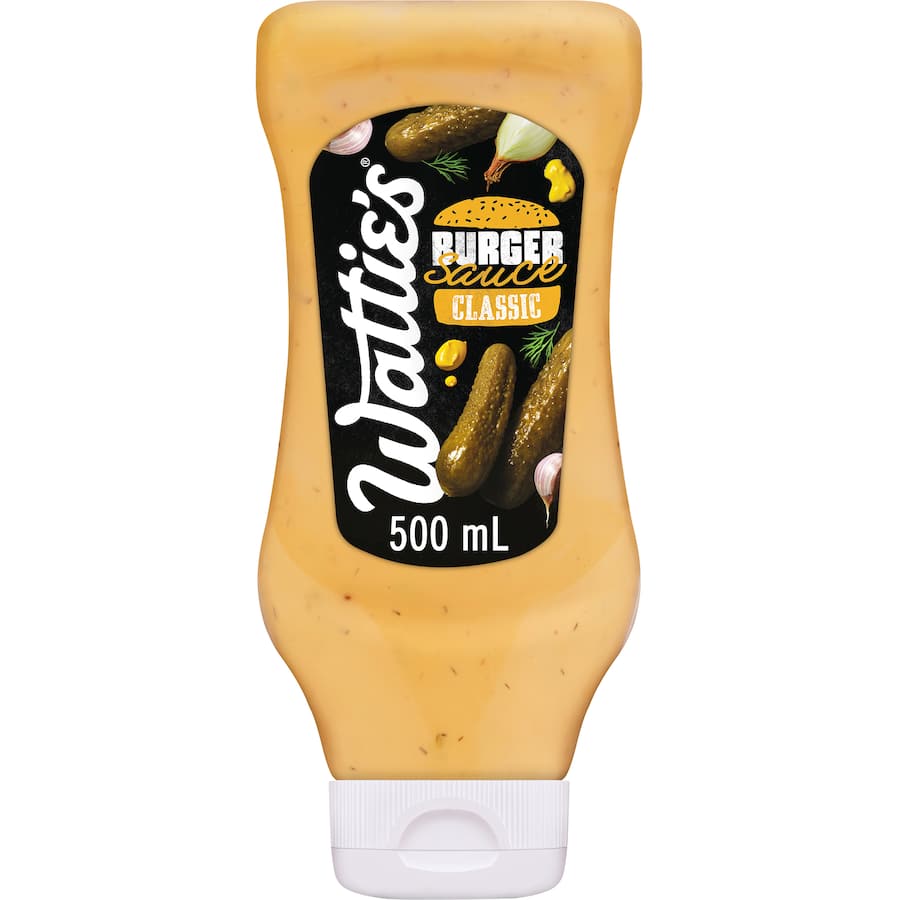 Wattie's Burger Sauce Classic Squeeze 500mL