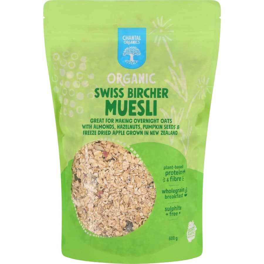 Chantal Organics Muesli Swiss Bircher 600g