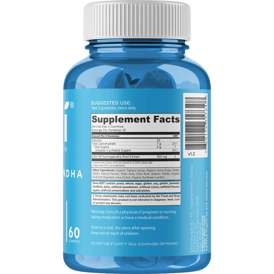 Goli Nutrition Ashwagandha Gummies 60pack