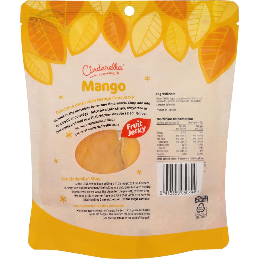 Cinderella Dried Mango  275g