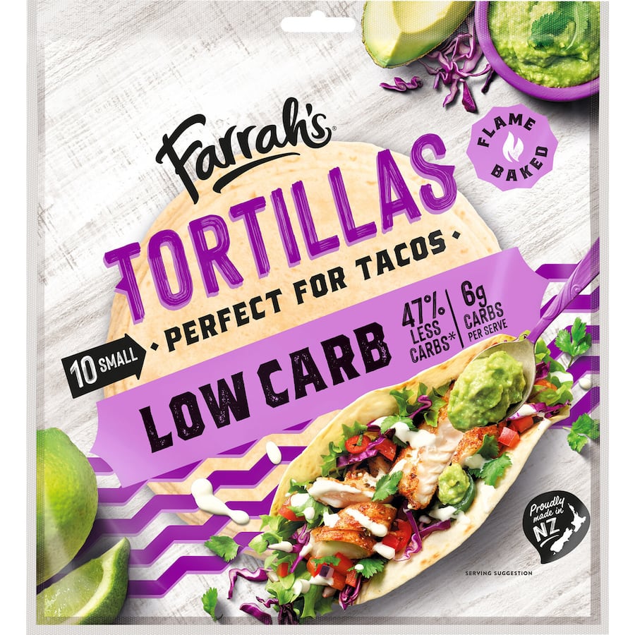 Farrah's Tortillas Low Carb 6 Inch 10pack