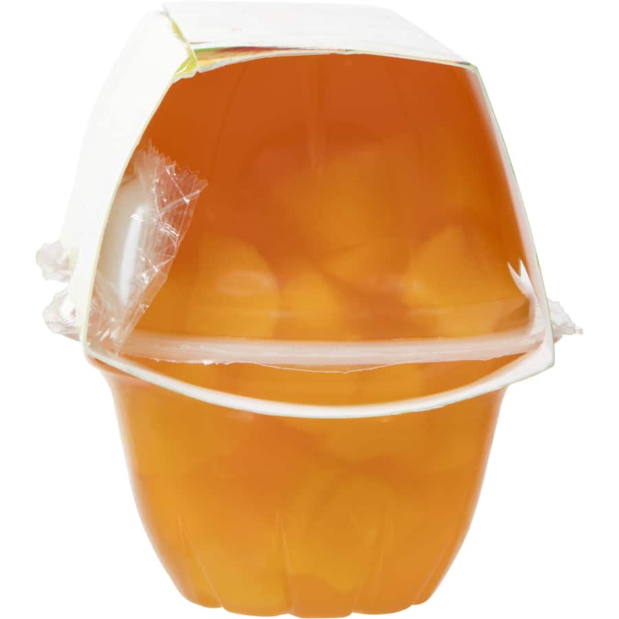Woolworths Fruit Snack Peaches In Mango Jelly 480g 120g pottles 4pack