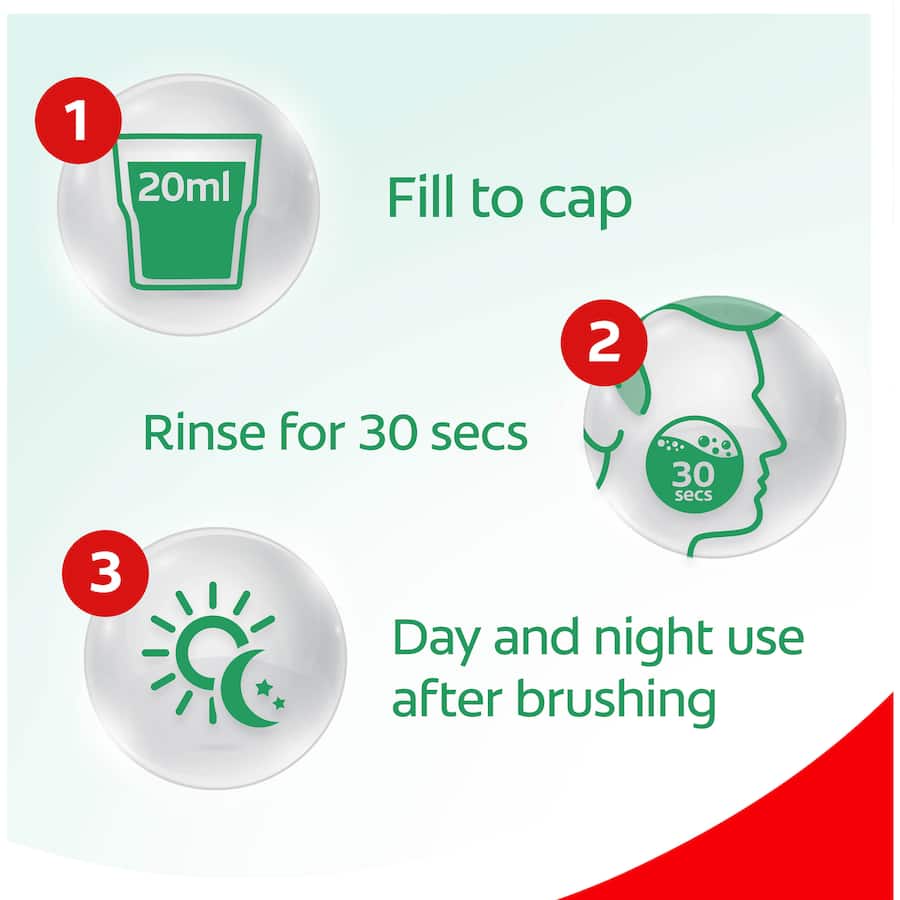 Colgate Plax Antibacterial Mouthwash Rinse Fresh Mint 500mL