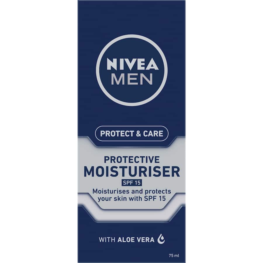 Nivea For Men Facial Moisturiser Protective Spf 15 75mL
