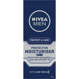 Nivea For Men Facial Moisturiser Protective Spf 15 75mL