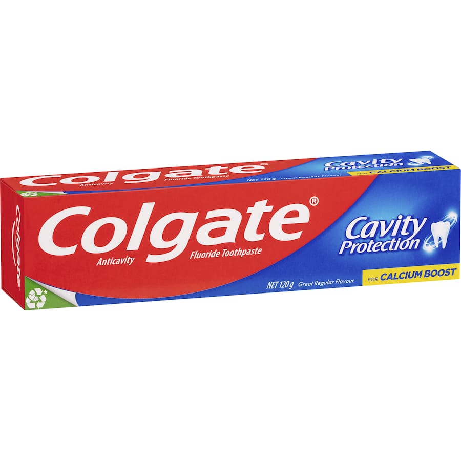 Colgate Cavity Protection Toothpaste Great Regular Flavour Tube 120g