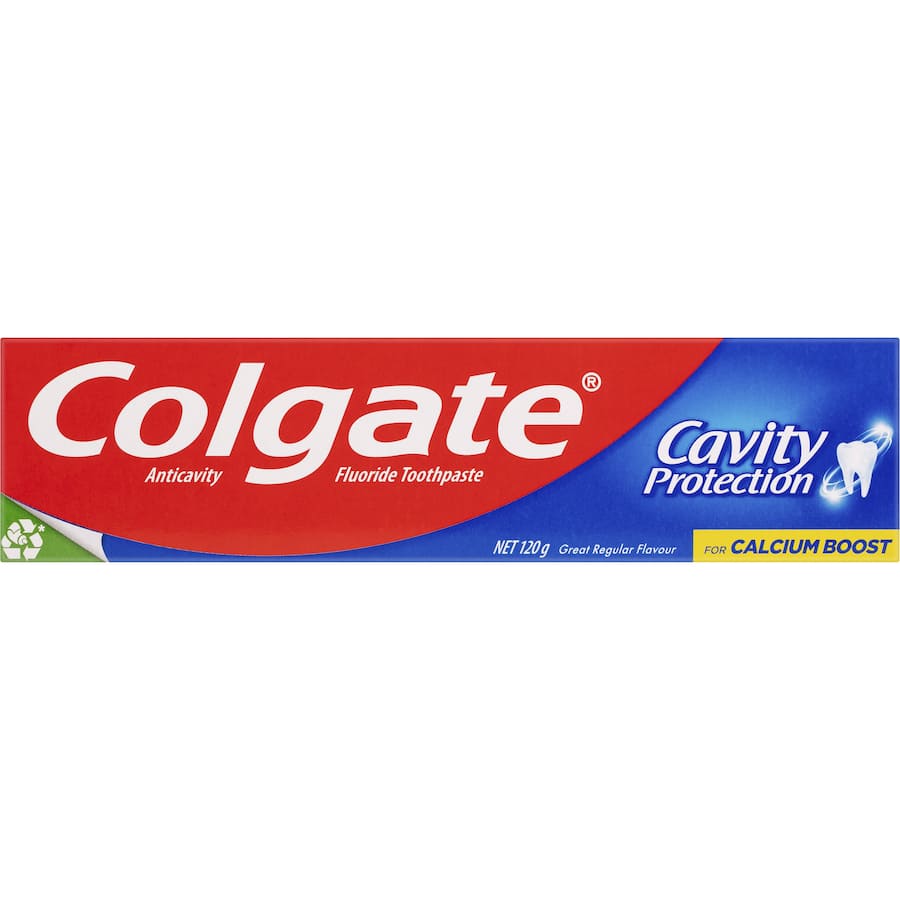 Colgate Cavity Protection Toothpaste Great Regular Flavour Tube 120g