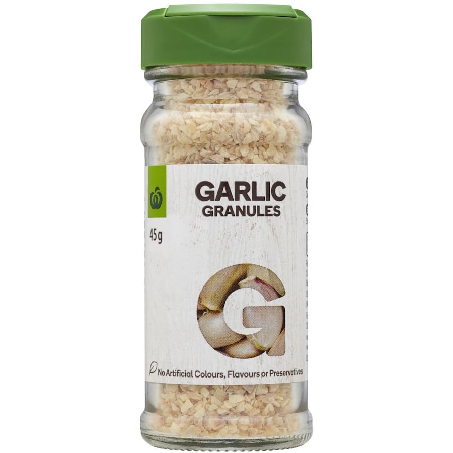 Woolworths Garlic Granules Shaker 45g