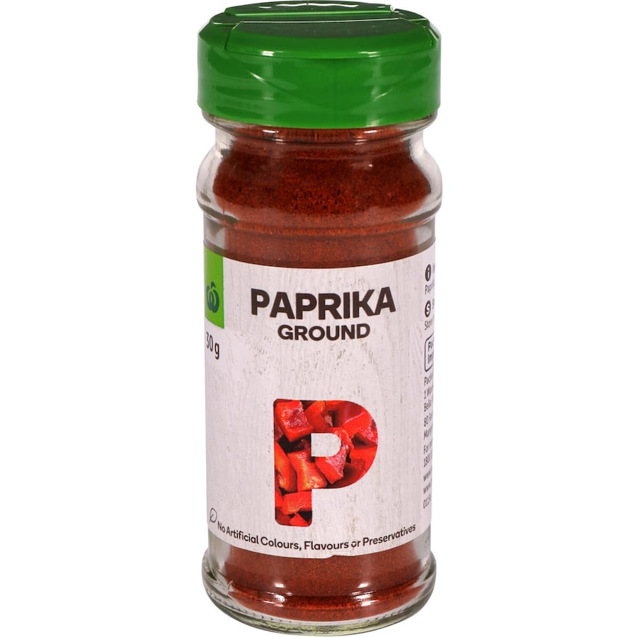 Woolworths Paprika Ground Shaker 30g
