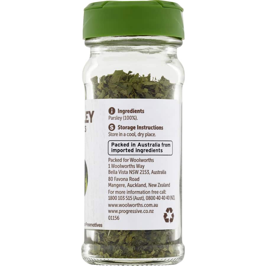 Woolworths Parsley Flakes Shaker 5g